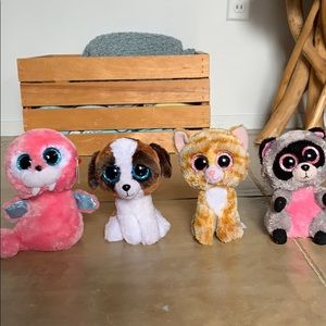 Bundle of 4 Beanie Boos